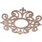 Ekena Millwork Dijon Wood Fretwork Pierced Ceiling Medallion, Wood (Paint Grade), 26"OD x 8 1/2"ID x 3/8"T CMWP26X26X0375DIMF - alternate 3